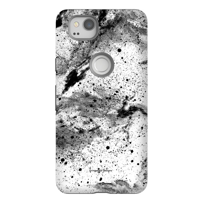 Pixel 2 StrongFit Marble Galaxy by Gringoface Designs