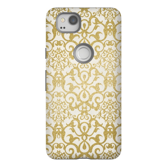 Pixel 2 StrongFit Golden Ornament Elegance by Andrea Haase