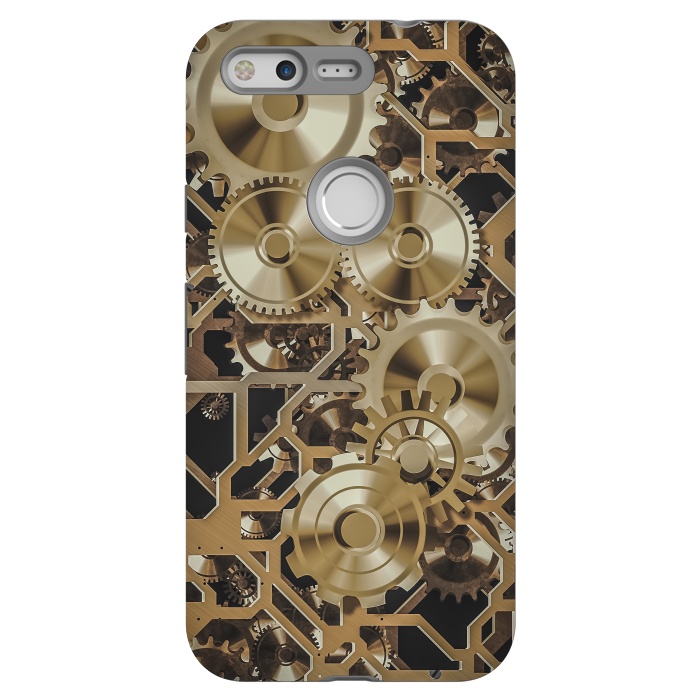 Pixel StrongFit Steampunk Gold by Andrea Haase