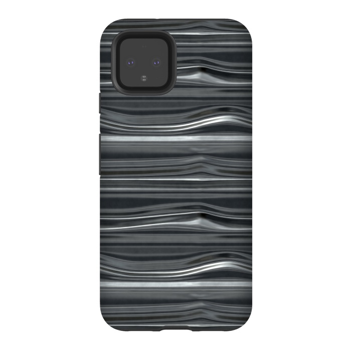 Pixel 4 StrongFit Chrome Lines by Andrea Haase