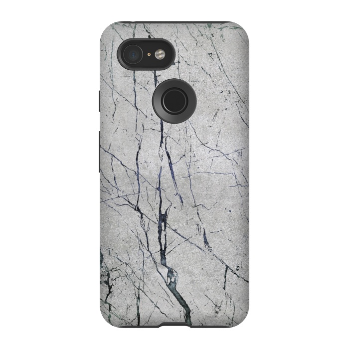 Pixel 3 StrongFit Marbled Concrete by Andrea Haase