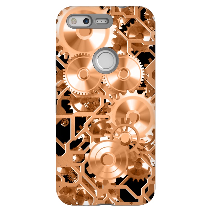 Pixel StrongFit Copper Steampunk by Andrea Haase