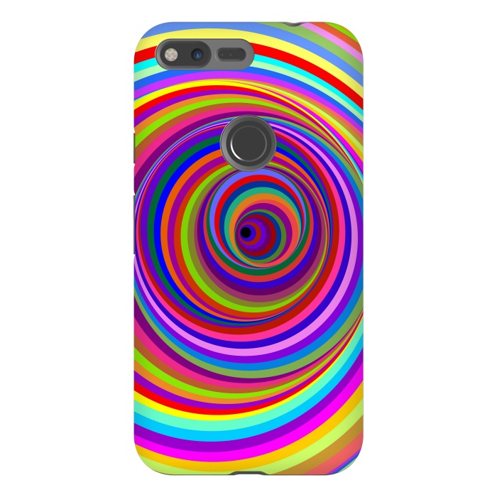 Pixel XL StrongFit Hypnotic Psychedelic Vertigo Hole by BluedarkArt