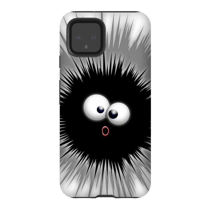 Pixel 4 StrongFit Funny Dazzled Ink Splat Cartoon  by BluedarkArt