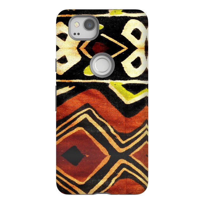 Pixel 2 StrongFit Africa Design Fabric Texture by BluedarkArt