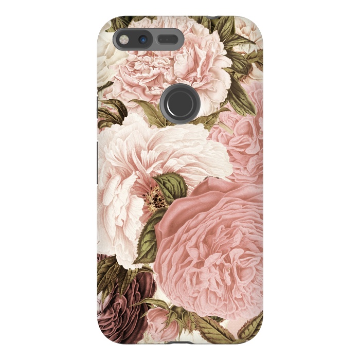 Pixel XL StrongFit Vintage Roses by  Utart