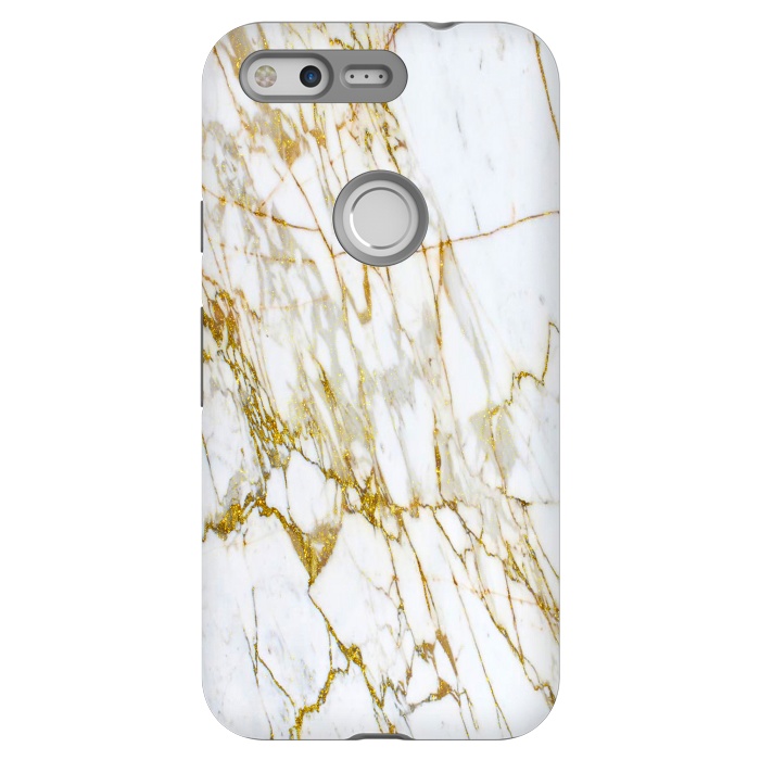 Pixel StrongFit white gold marble by haroulita