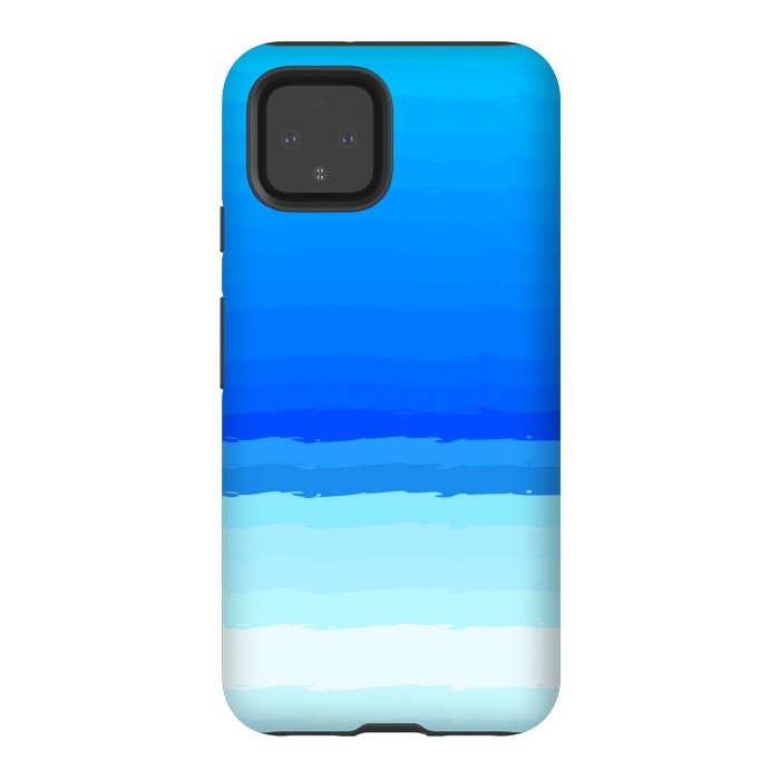 Pixel 4 StrongFit blue shaded lines shades by MALLIKA