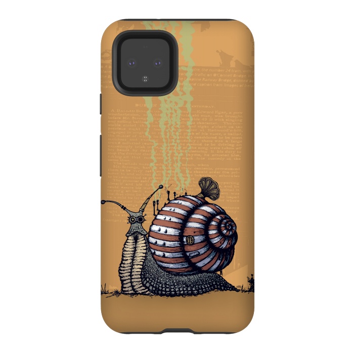 Pixel 4 StrongFit SNAIL LEVEL 2 by Mangulica
