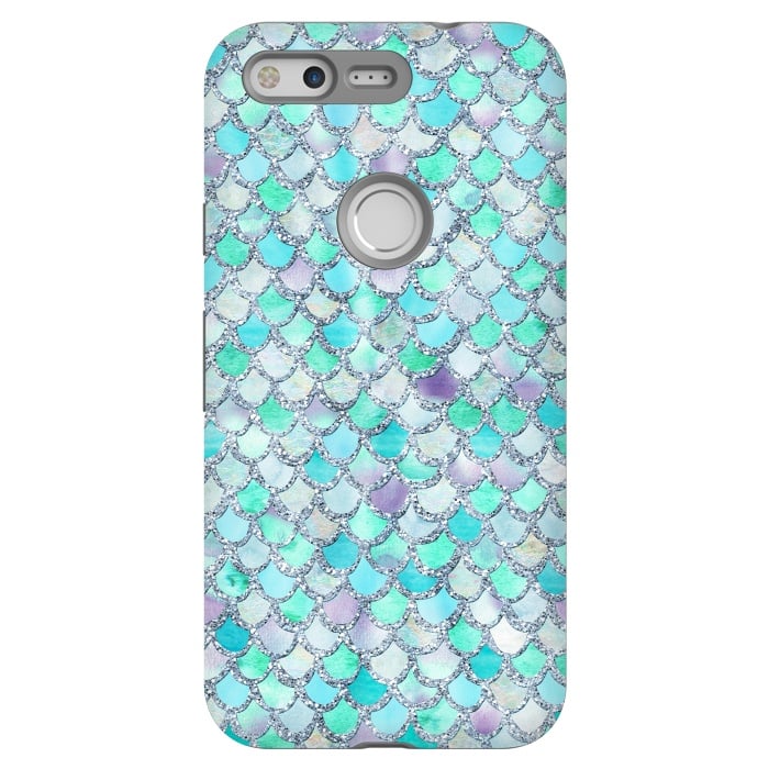 Pixel StrongFit Hand drawn mermaid scales  by  Utart