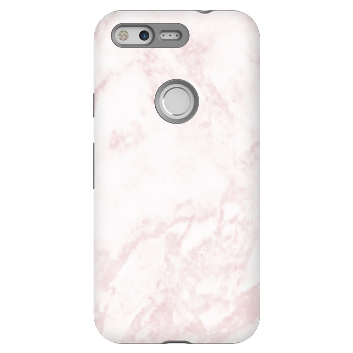 Pixel StrongFit Rose-gold Marble Deluxe by Dushan Medich