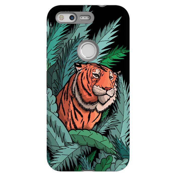 Pixel StrongFit As the tiger emerged from the jungle by Steve Wade (Swade)