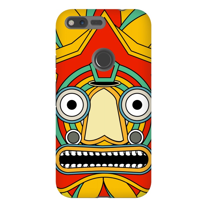 Pixel XL StrongFit indian tribal mask by TMSarts