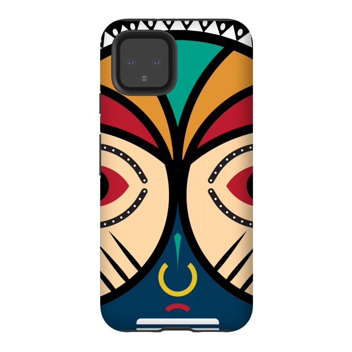 Pixel 4 StrongFit Pende tribal Mask by TMSarts