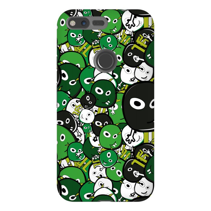 Pixel XL StrongFit green monsters by TMSarts
