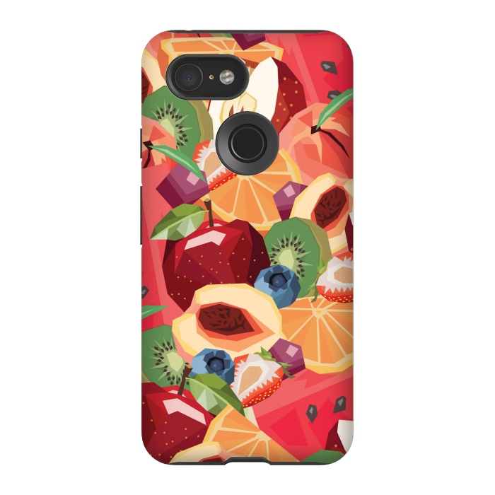 Pixel 3 StrongFit TuttiFrutti by Diana Guedez