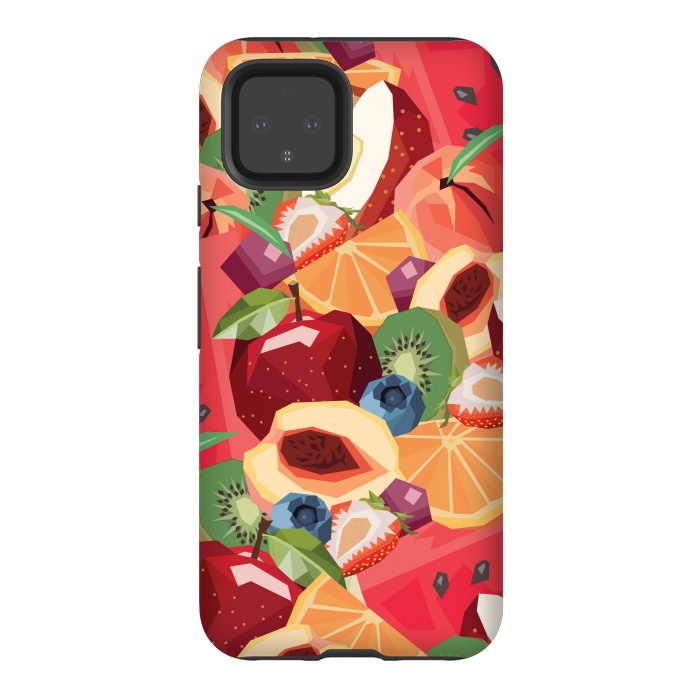 Pixel 4 StrongFit TuttiFrutti by Diana Guedez
