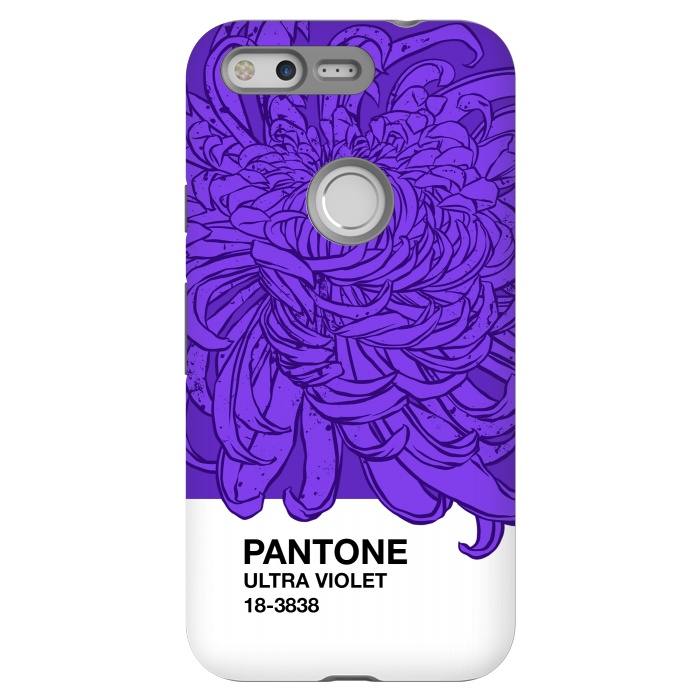 Pixel StrongFit Pantone ultra violet  by Evgenia Chuvardina