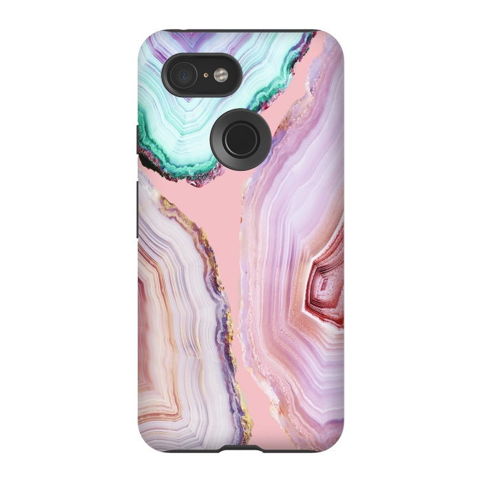 Pixel 3 StrongFit Mineral Agates #Glam collection by ''CVogiatzi.