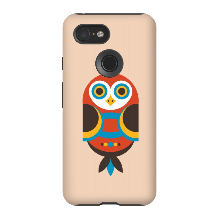 Pixel 3 StrongFit abstract Owl by TMSarts