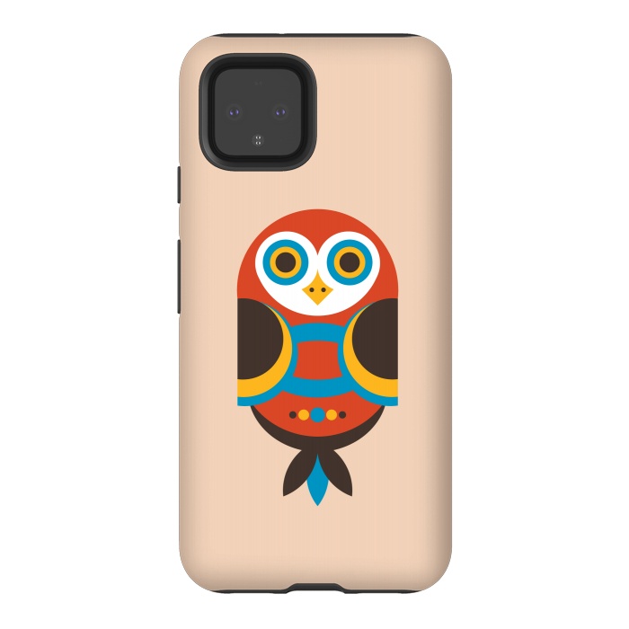 Pixel 4 StrongFit abstract Owl by TMSarts