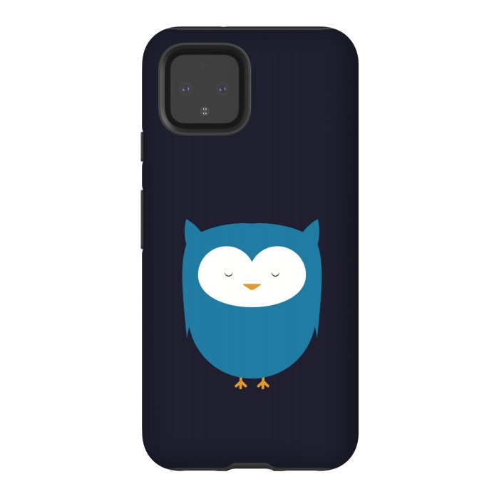 Pixel 4 StrongFit cute owl standing by TMSarts