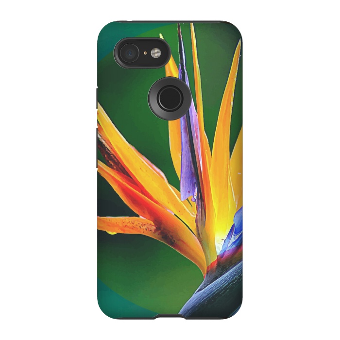 Pixel 3 StrongFit Bird of Paradise by Creativeaxle