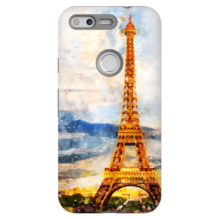 Pixel StrongFit Eiffel Tower by Creativeaxle