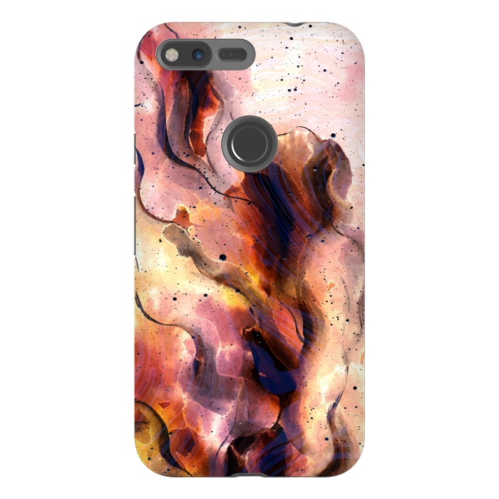 Pixel XL StrongFit Burning Waves by Creativeaxle
