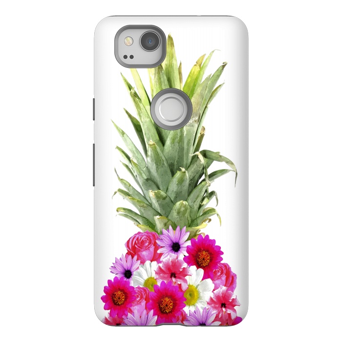 Pixel 2 StrongFit Pineapple Flowers by Alemi