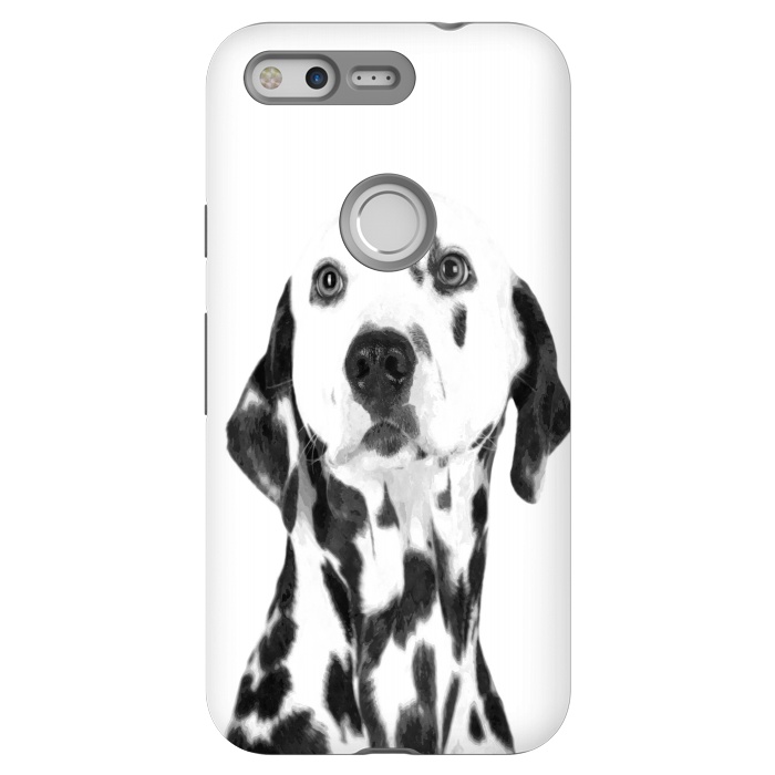 Pixel StrongFit Black and White Dalmatian by Alemi