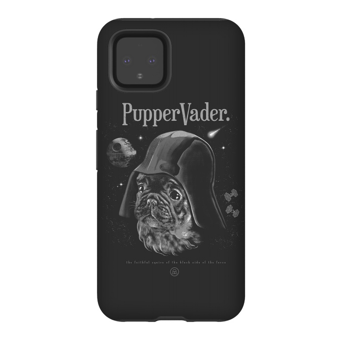 Pixel 4 StrongFit Pupper Vader by jackson duarte