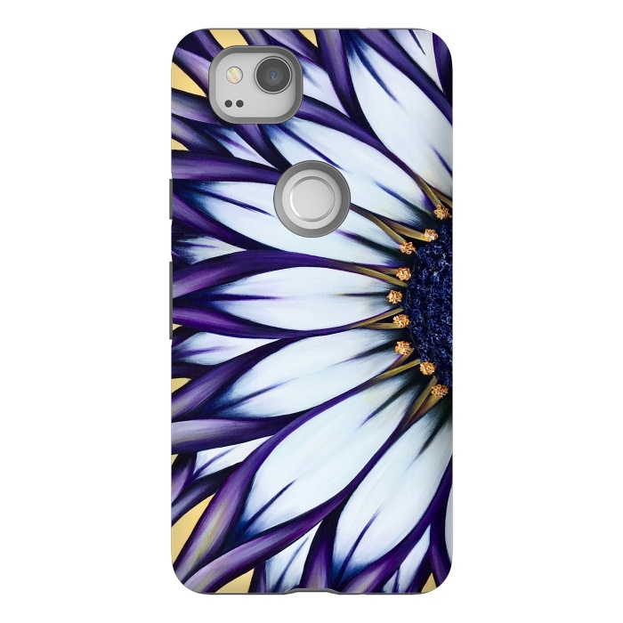 Pixel 2 StrongFit Wild African Daisy by Denise Cassidy Wood