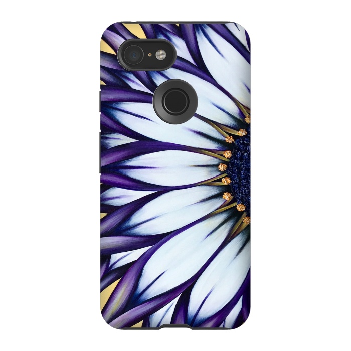 Pixel 3 StrongFit Wild African Daisy by Denise Cassidy Wood