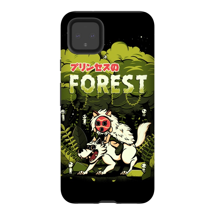 Pixel 4XL StrongFit The Forest Princess by Ilustrata