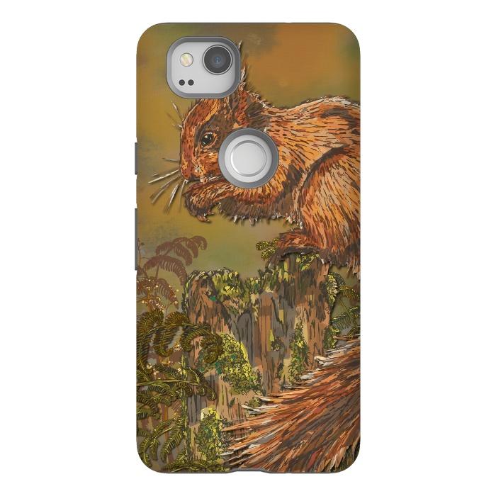 Pixel 2 StrongFit September Squirrel by Lotti Brown