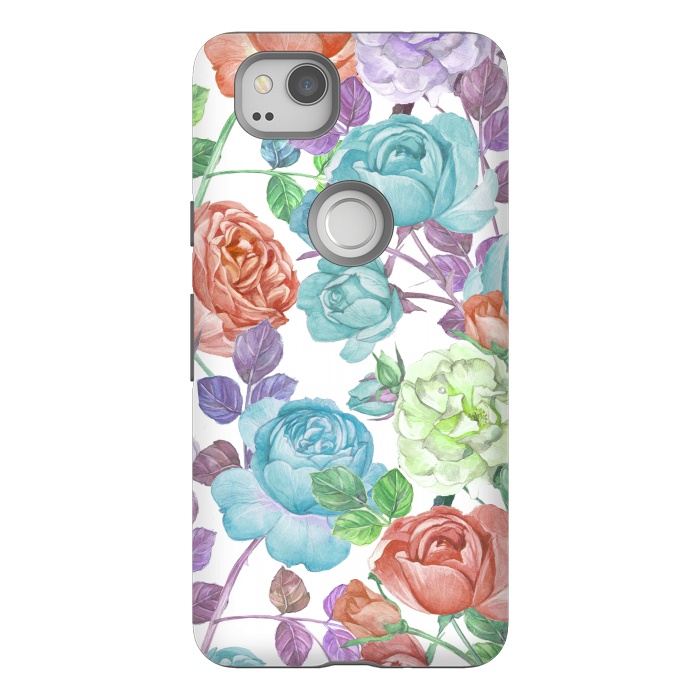 Pixel 2 StrongFit Breathless Rose by Creativeaxle