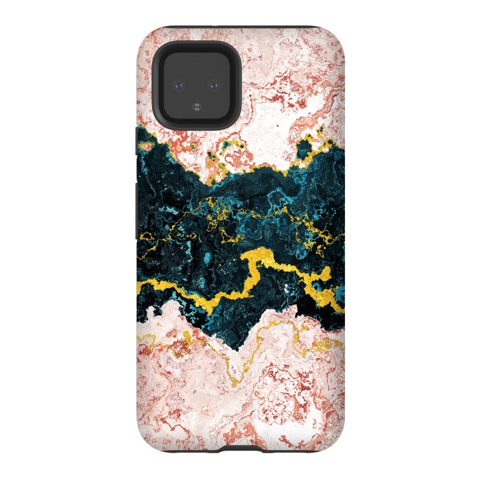 Pixel 4 StrongFit Abstract Marble I by Art Design Works
