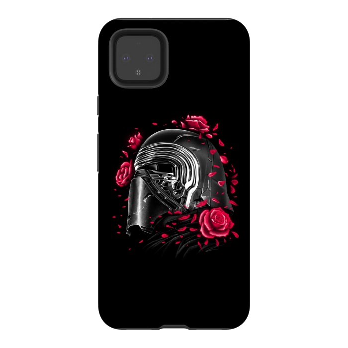 Pixel 4XL StrongFit Blooming Dark Son by Vincent Patrick Trinidad