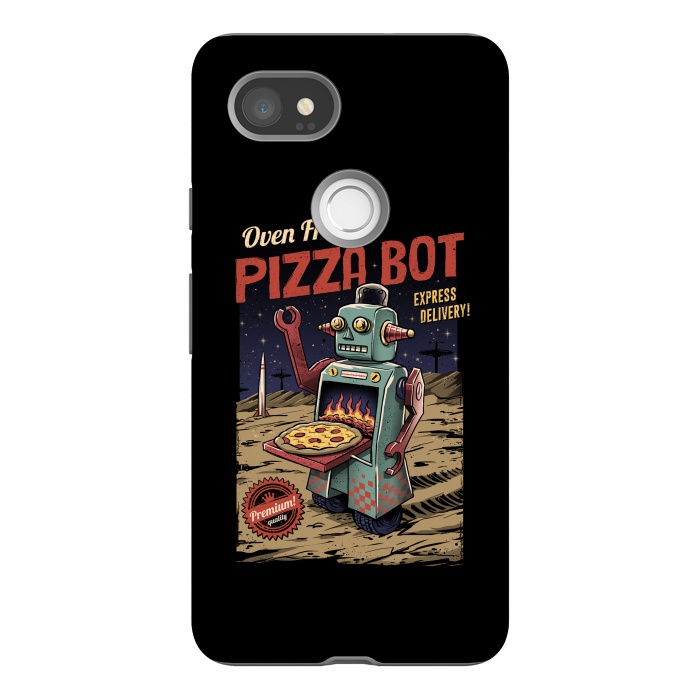Pixel 2XL StrongFit Pizza Bot by Vincent Patrick Trinidad