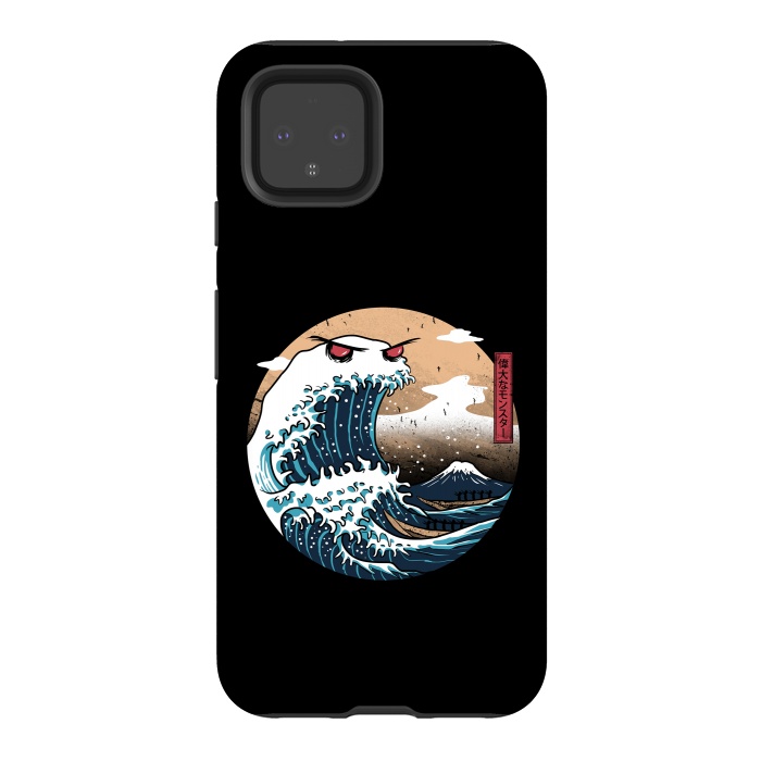 Pixel 4 StrongFit The Great Monster of Kanagawa by Vincent Patrick Trinidad