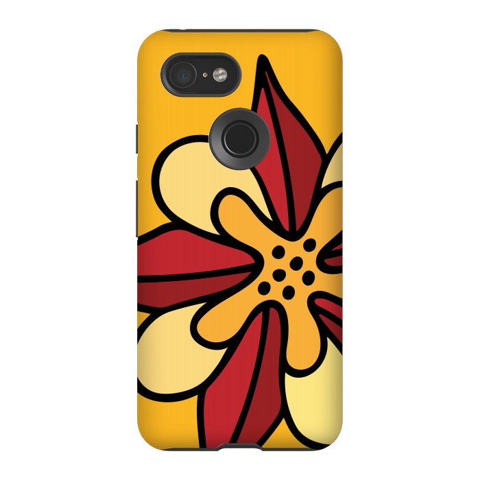 Pixel 3 StrongFit Aquilegia by Majoih