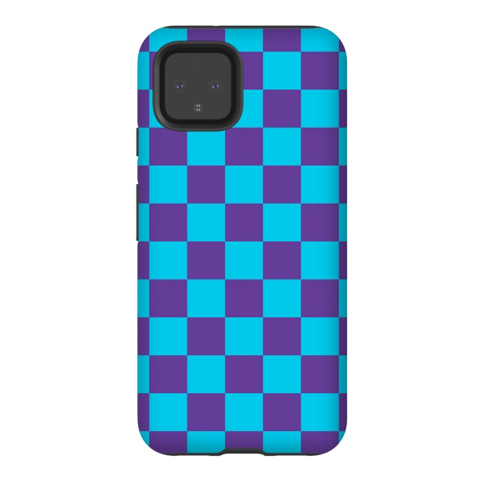 Pixel 4 StrongFit Checkered Pattern III by Art Design Works