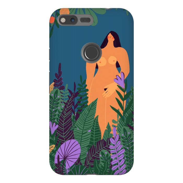 Pixel XL StrongFit Eve - Nude Woman in Tropical Jungle by  Utart