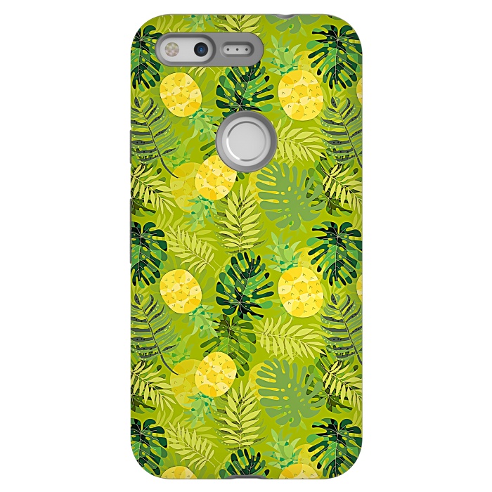 Pixel StrongFit Eve's colorful pineapple garden Jungle by  Utart
