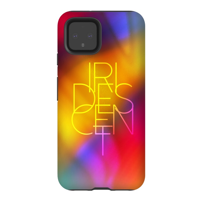 Pixel 4 StrongFit Iridescent 3 by Carlos Maciel