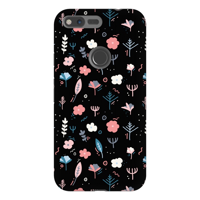 Pixel XL StrongFit Whimsical Floral by Allgirls Studio