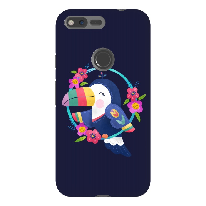 Pixel XL StrongFit Tropical Toucan by Noonday Design