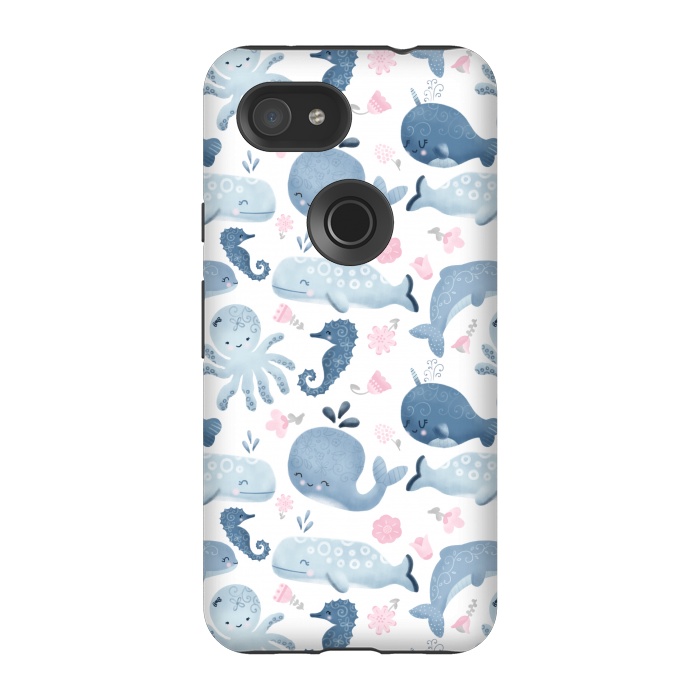 Pixel 3A StrongFit Ocean Friends by Noonday Design