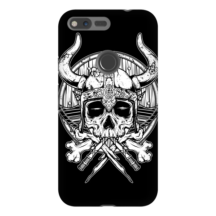 Pixel XL StrongFit Skull Viking by Afif Quilimo